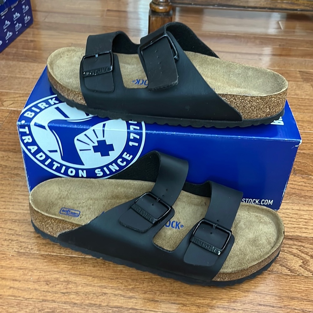 Birkenstock Arizona Bs black womens size 11